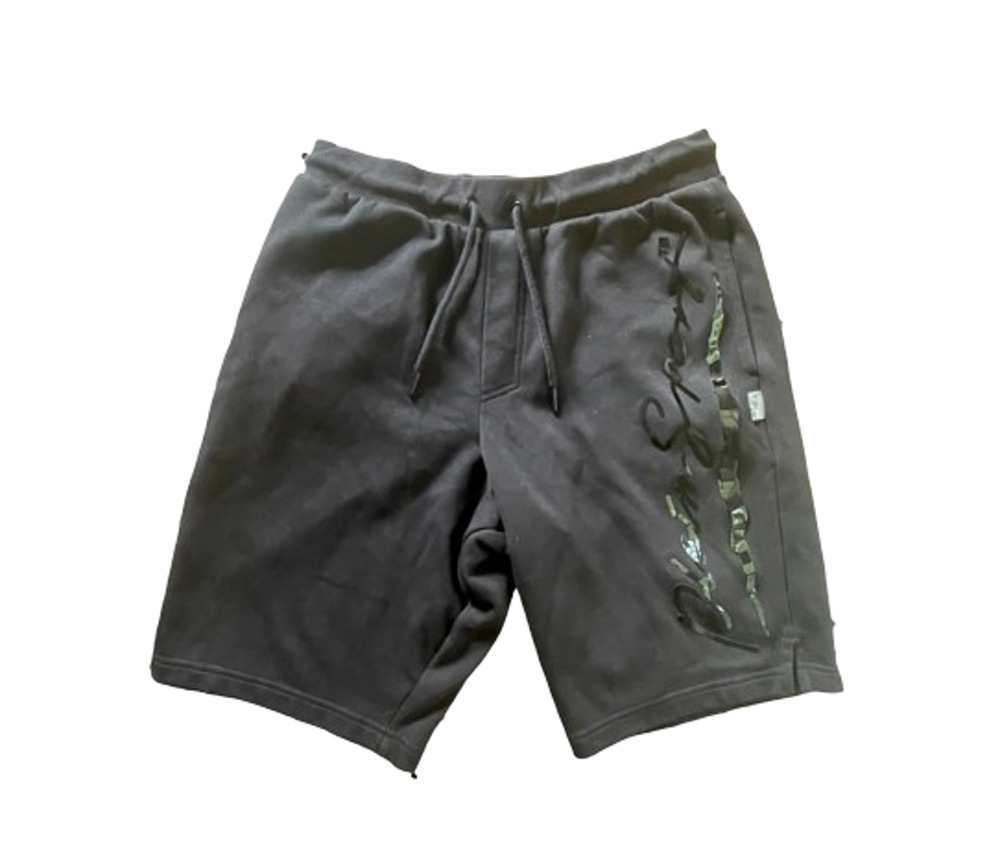 Philipp Plein Sport Shorts Mens Small Black Pants Sweatshorts PCPS601 Knit $414